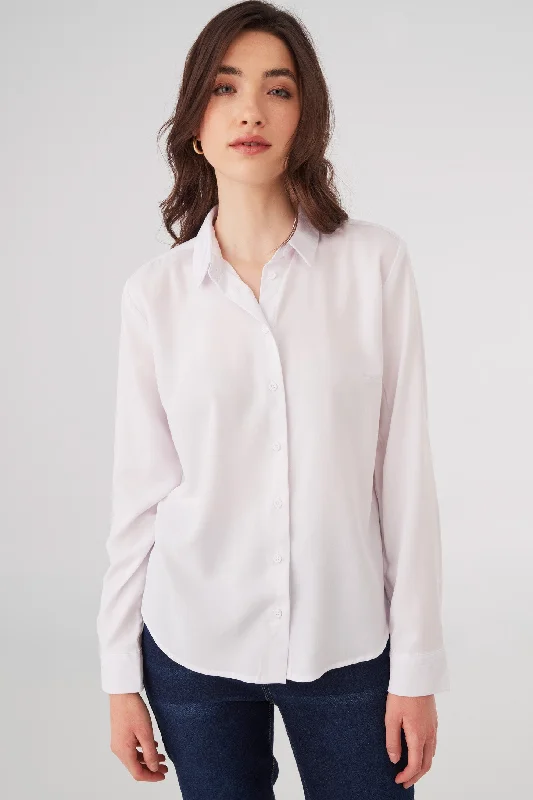 Women's Blouse with RufflesChemise ajustée