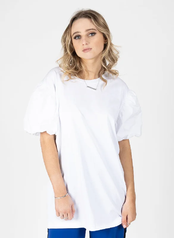 Women's Blouse with ShirringPuff Tee 2.0