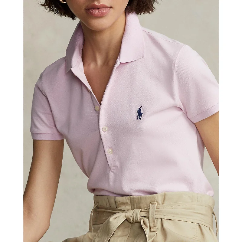 Women's Blouse with SequinsPolo Ralph Lauren - Julie Stretch Polo - Sun-Kissed Pink