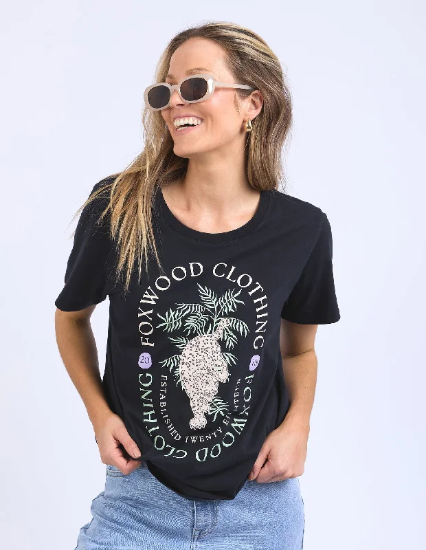 Women's Blouse for SchoolFoxwood Twenty Eightee Tee Washed Black