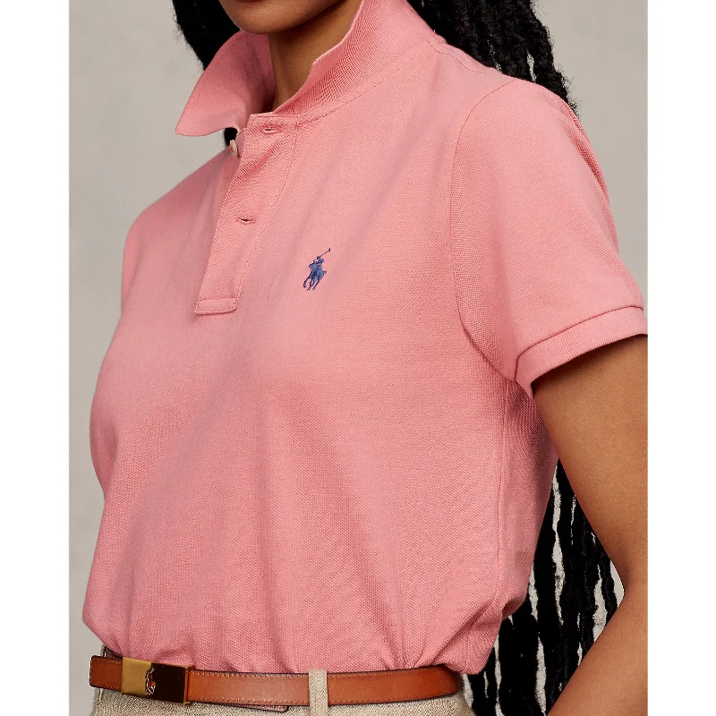 Women's Blouse with Asymmetrical HemPolo Ralph Lauren - Classic Fit Mesh Polo - Coral