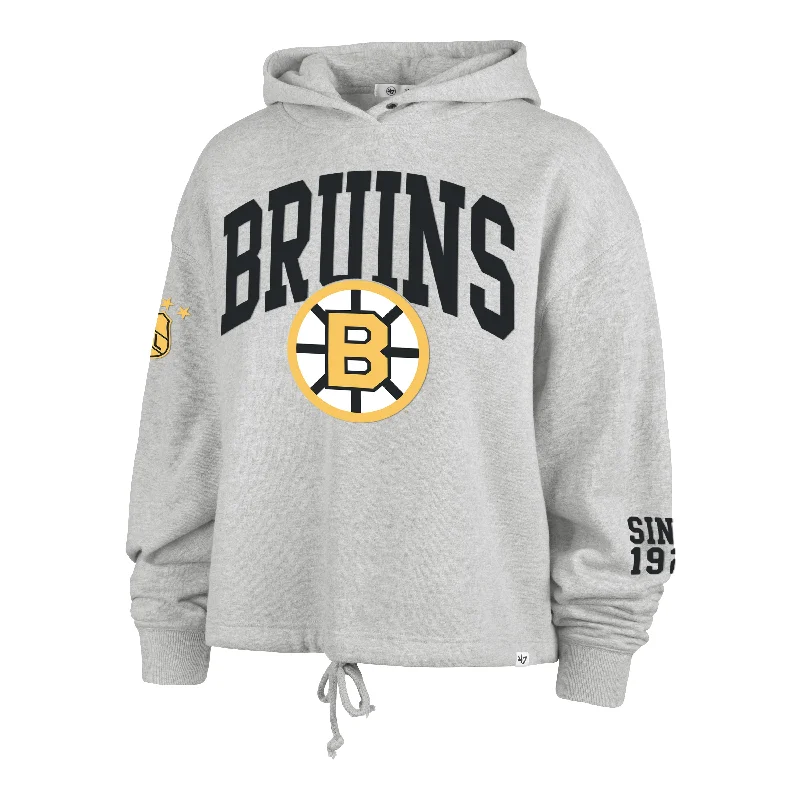 Women's Hooded Sweatshirts with Plush LiningBOSTON BRUINS VINTAGE HIGH HOPES '47 VENICE HOOD WOMENS