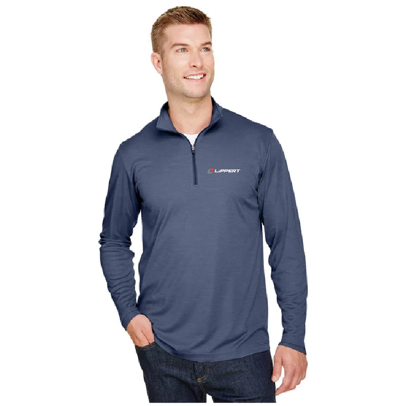 Women's Blazer Coats1/4 Zip - Dri Fit - Navy Heather