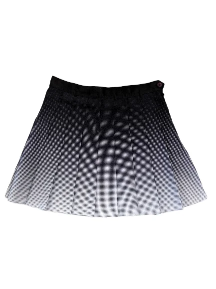 Women's Notched Collar DressesWomen's Chic Skirts[L] American Apparel Pleated Ombre Tennis Skirt