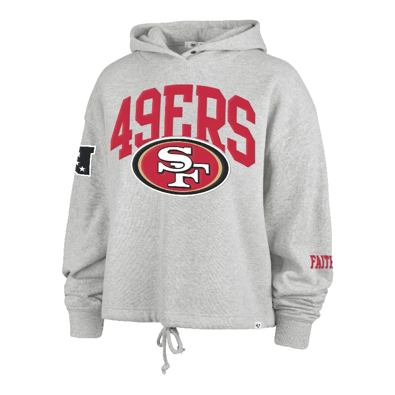 Women's Hooded Sweatshirts with Chenille LiningSAN FRANCISCO 49ERS HIGH HOPES '47 VENICE HOOD WOMENS