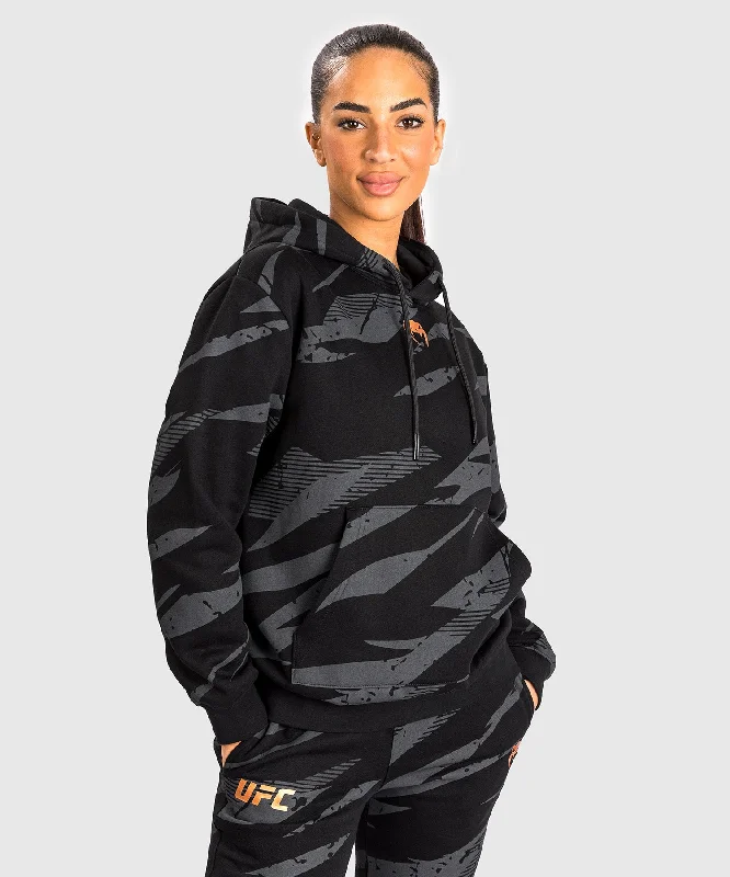 Women's Hooded Sweatshirts with Plaid LiningUFC Adrenaline by Venum Fight Week Women’s Pullover Hoodie - Urban Camo