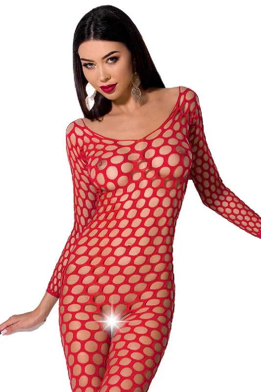 seamless modal fiber pantiesPassion Bodystocking BS077 Red