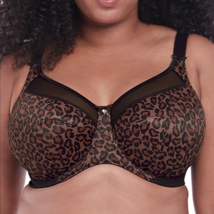 lace-trimmed sleep shortsKayla Fullcup GD6162 Dark Leopard