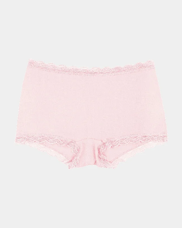 lace-detailed chemisesHipster Brief - Pink-a-Boo