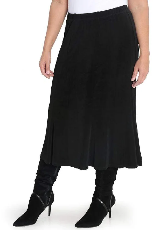 Women's SlacksVikki Vi Classic Black Trumpet Skirt