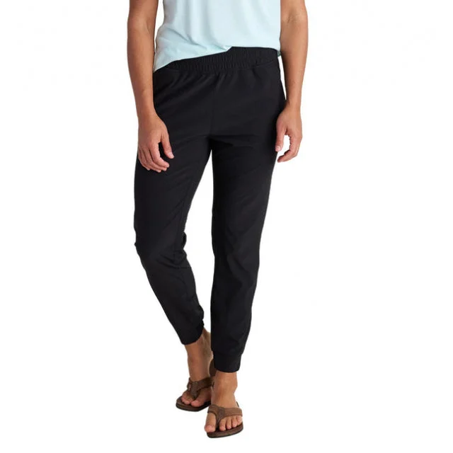 Women's Jodhpurs with U-Shaped CollarWomens Bamboo-lined Breeze Pull-on Jogger