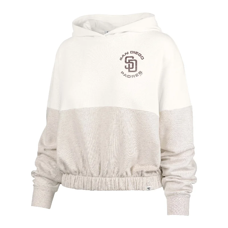 Women's Hooded Sweatshirts with ZipperSAN DIEGO PADRES '47 BONITA HOOD WOMENS