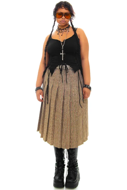 Women's Notched Collar DressesWomen's Chic SkirtsSOLD!