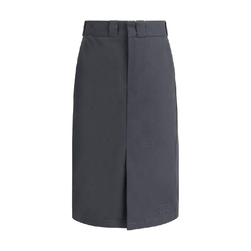 Women's Boat-Back DressesWomen's Frayed Hem SkirtsMargiela Midi Women's Skirt