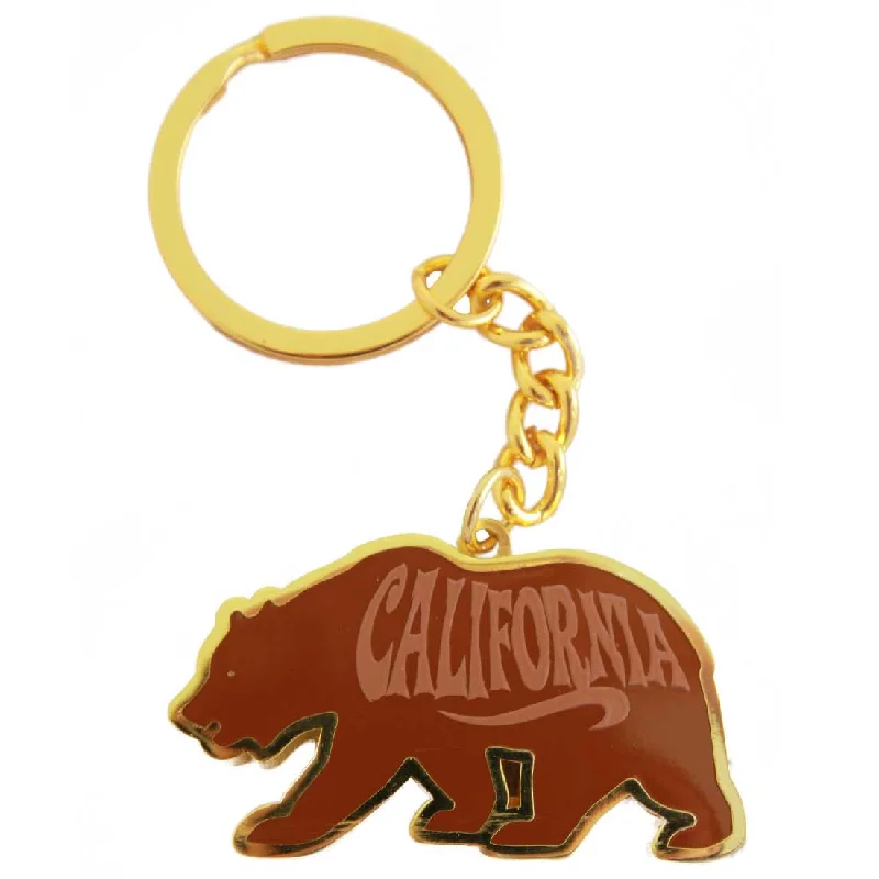 Women's Hooded Sweatshirts with Linen LiningCalifornia Republic Bear Keychain