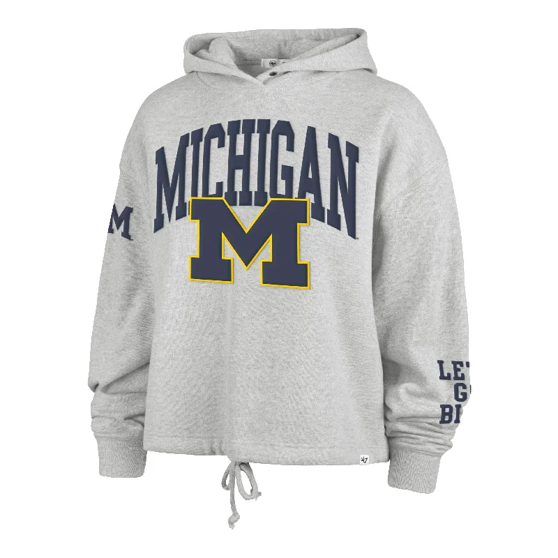 Women's Hooded Sweatshirts with Brocade LiningMICHIGAN WOLVERINES HIGH HOPES '47 VENICE HOOD WOMENS