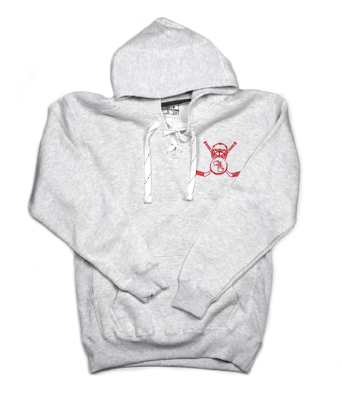 Women's Hooded Sweatshirts with Button PocketsHockey in the Glove Hoodie