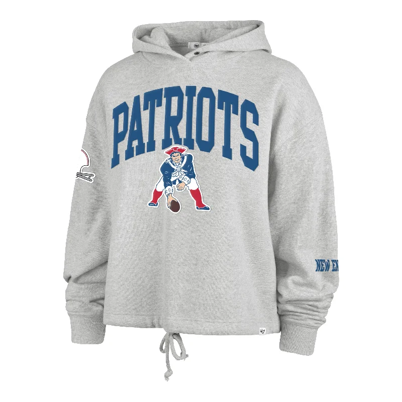 Women's Hooded Sweatshirts with Floral LiningNEW ENGLAND PATRIOTS HISTORIC HIGH HOPES '47 VENICE HOOD WOMENS