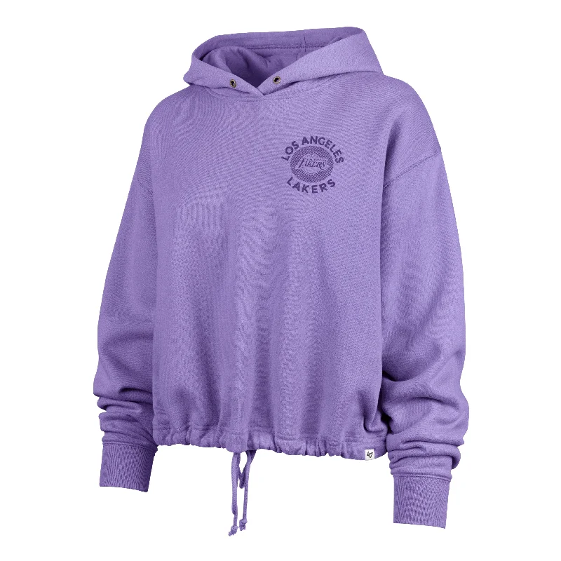 Women's Hooded Sweatshirts with Loose WaistLOS ANGELES LAKERS LUMINANCE DOT '47 VENICE HOOD WOMENS