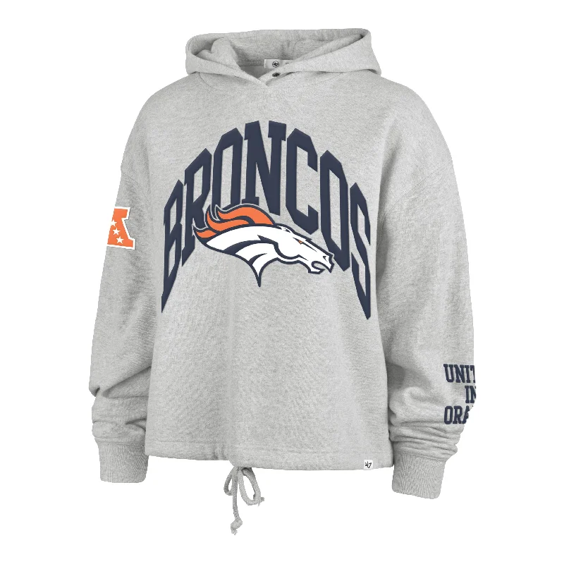 Women's Hooded Sweatshirts with Heavyweight FabricDENVER BRONCOS HIGH HOPES '47 VENICE HOOD WOMENS