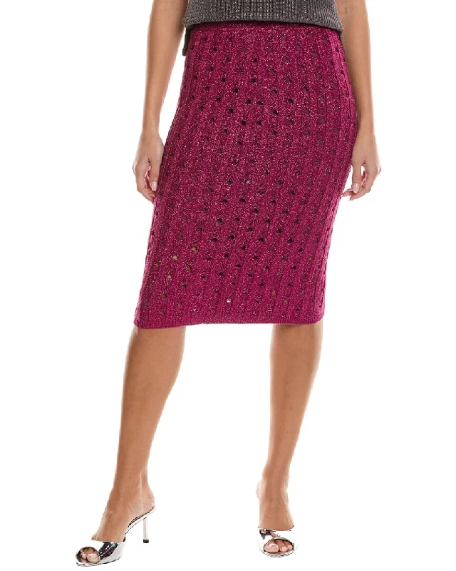 Women's Sweetheart Collar DressesWomen's Comfortable SkirtsSt. John Crochet Skirt