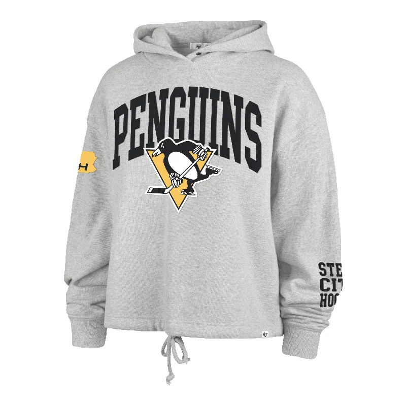 Women's Hooded Sweatshirts with Wool LiningPITTSBURGH PENGUINS HIGH HOPES '47 VENICE HOOD WOMENS