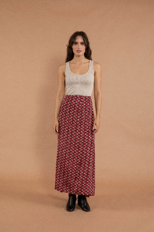 Women's Shawl Collar DressesWomen's Elegant SkirtsRahi Straight Maxi Skirt