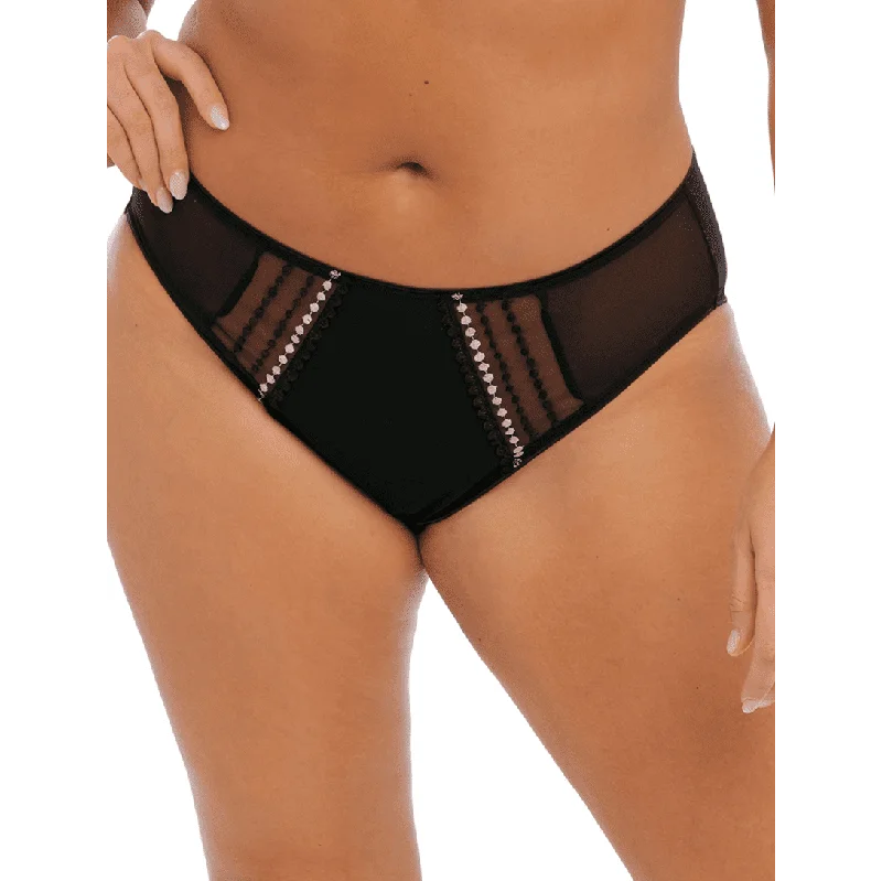 seamless lace bikini panties8905 ELOMI HIGH CUTBRIEF - 12876