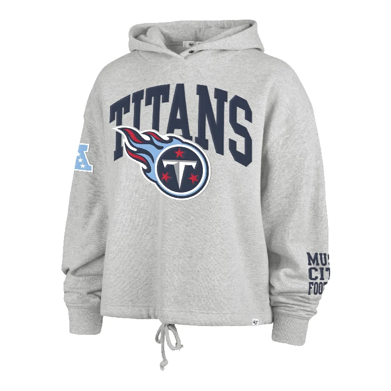 Women's Hooded Sweatshirts with Flannel LiningTENNESSEE TITANS HIGH HOPES '47 VENICE HOOD WOMENS