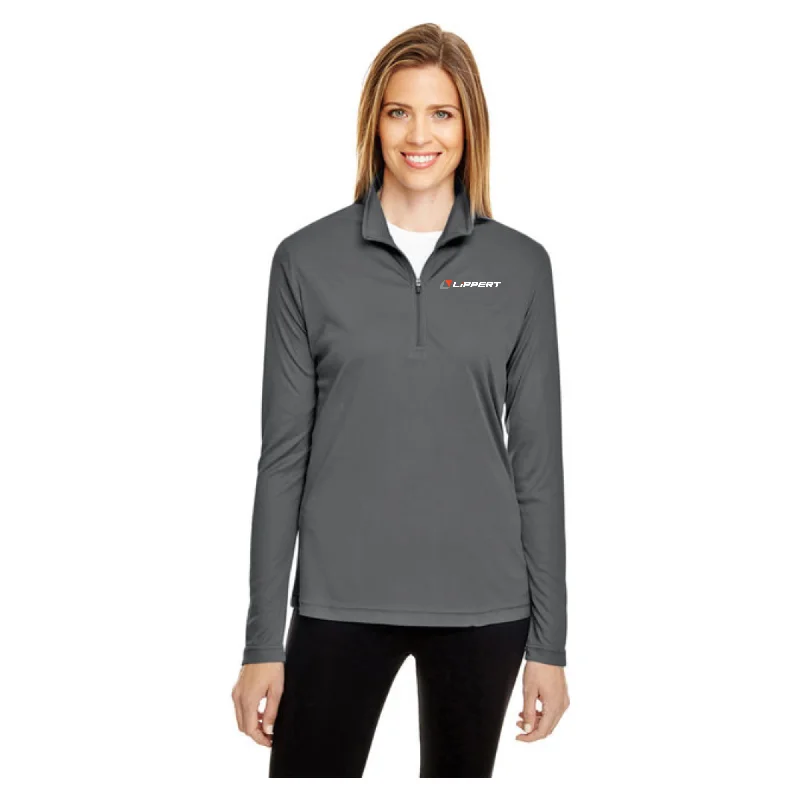 Women's Blazer CoatsLadies 1/4 Zip - Graphite