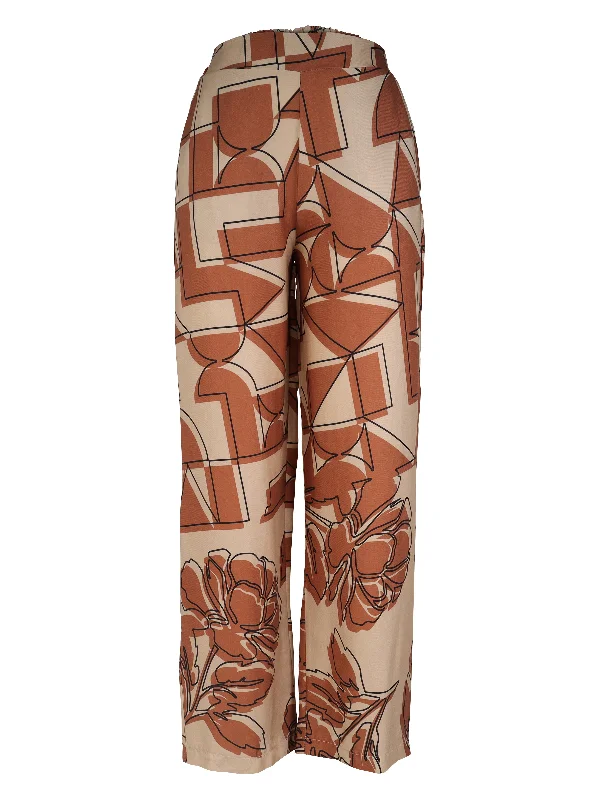 Women's Harem ShortsULJANA Trousers - Mocca mix