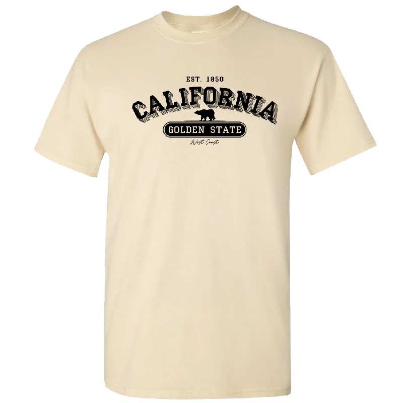 Women's Hooded Sweatshirts with Drawstring WaistCalifornia Golden State 1850 Asst Colors T-shirt/tee