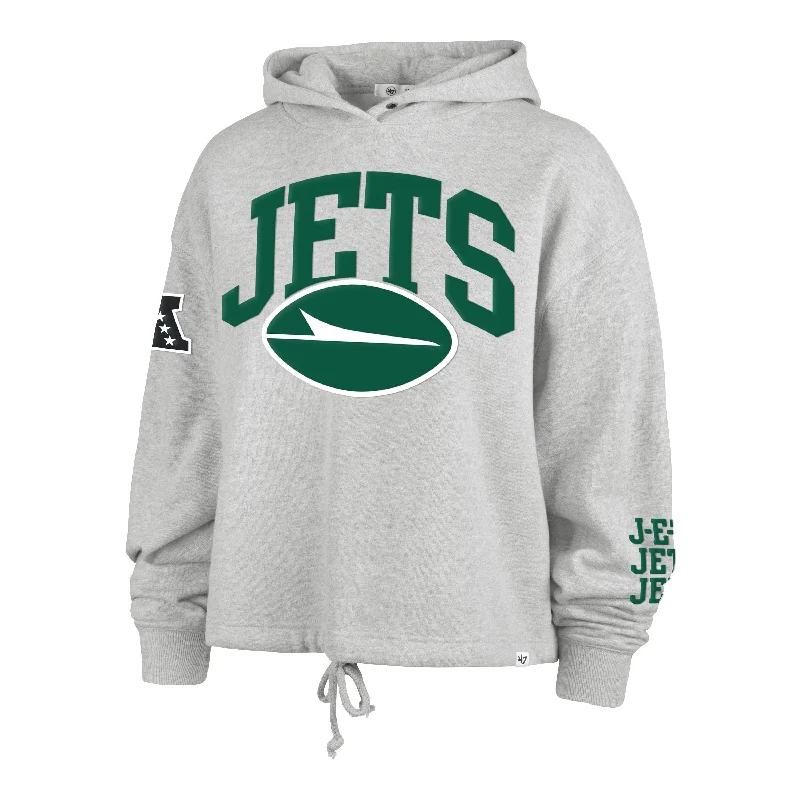 Women's Hooded Sweatshirts with Flannel LiningNEW YORK JETS HIGH HOPES '47 VENICE HOOD WOMENS