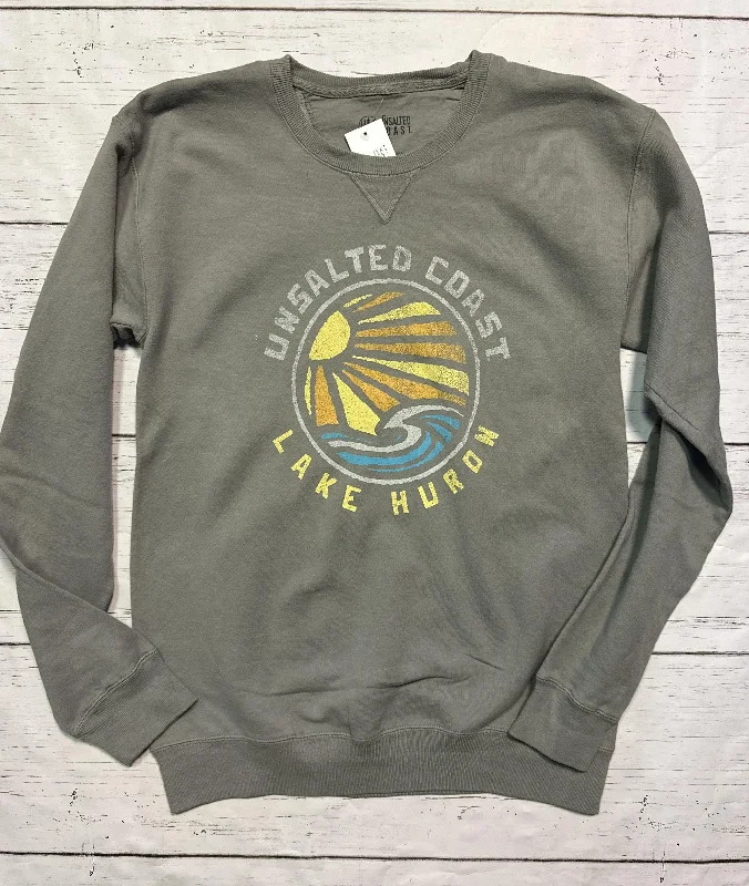 Women's Hooded Sweatshirts with Satin LiningUC103 Fresh Water Circle FF Lake Huron Crew