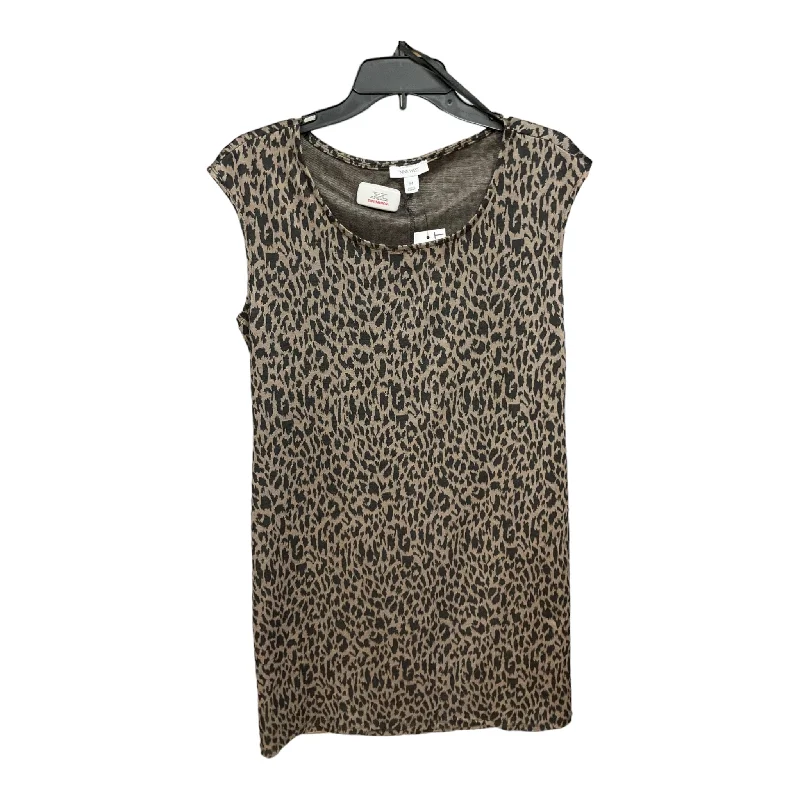 Women's U-Shaped-Neck DressesAnimal Print Dress Casual Short Nine West, Size M