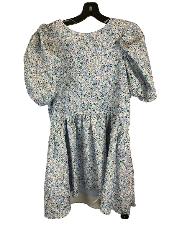 Women's Tiered DressesBlue Dress Casual Short Endless Rose, Size S