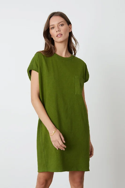 Women's Keyhole-Neck DressesCASSIDY CREW NECK DRESS