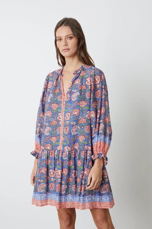 Women's Ruffled DressesJULIETTE PRINTED BOHO DRESS