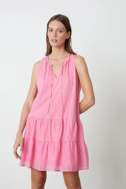 Women's Low Collar DressesPAIGE TIERED DRESS