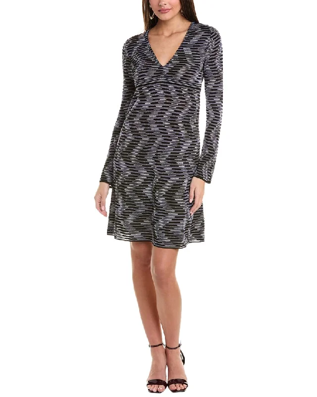 Women's Keyhole Collar DressesM Missoni Midi Dress