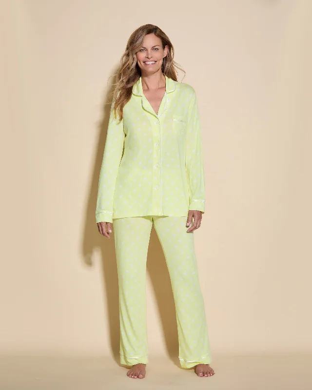 women's pajamas for bed and breakfast staysLong Sleeve Top & Pant Pajama Set