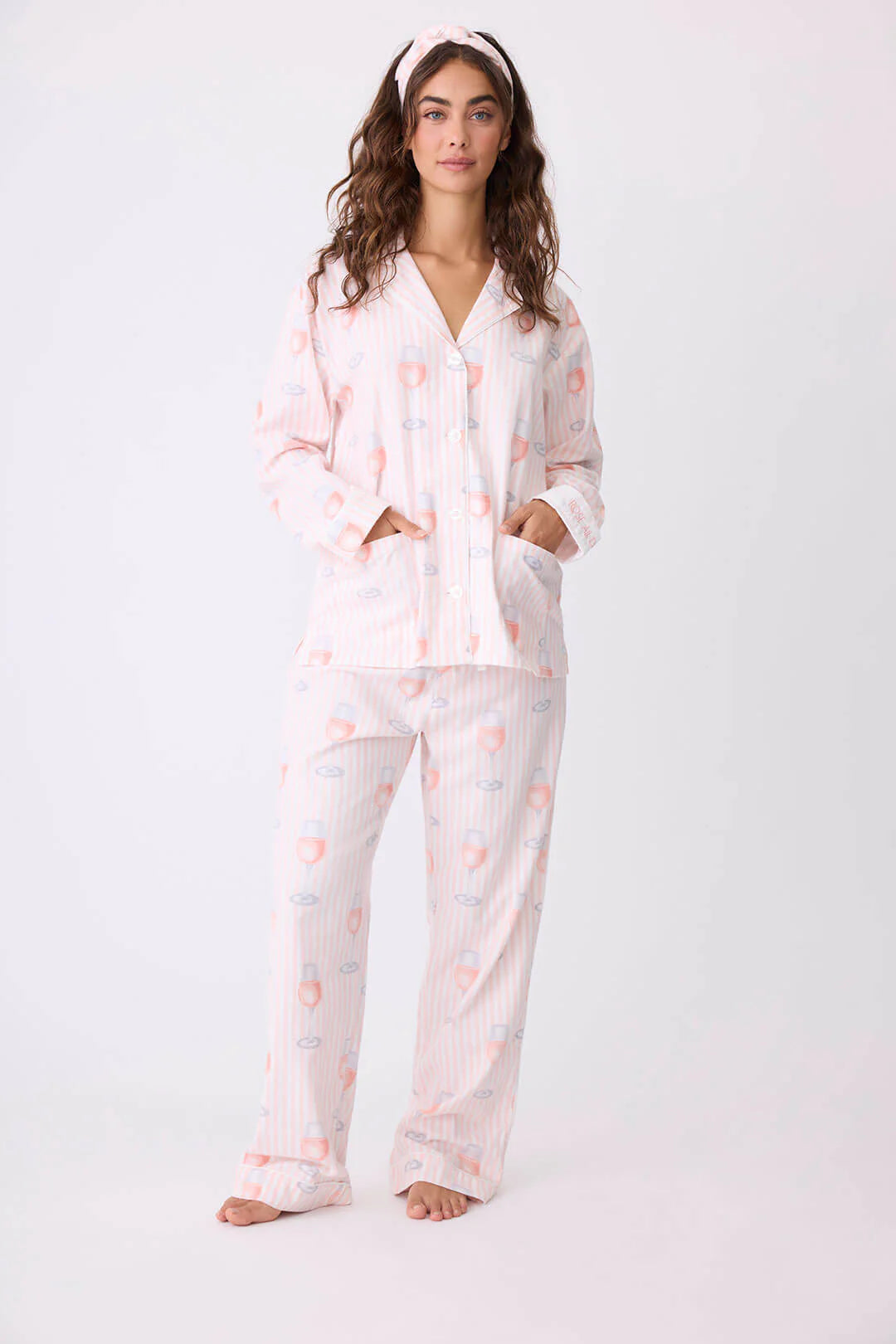 women's pajamas for those who value qualityPJ Flannel Rose all Day